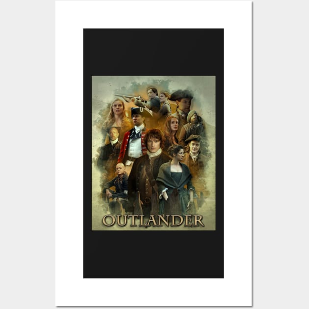 Outlander - Scotland Glow Wall Art by vickytoriaq